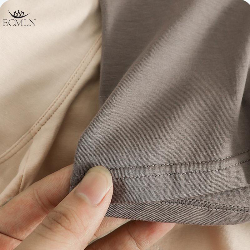 4 PCS Solid Color Men's Underwear Comfortable Breathable Boxer Briefs Soft Skin-friendly Boxer Briefs Mid-Waist Youth Shorts L-3XL