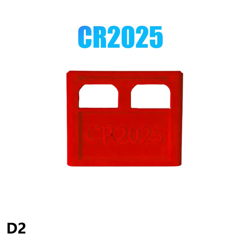 Aaa/Aa/9V/Cr2032/Cr2025 Battery Storage Box Stackable Battery Organizer Decorative Battery Holder, Home, Office Storage Box