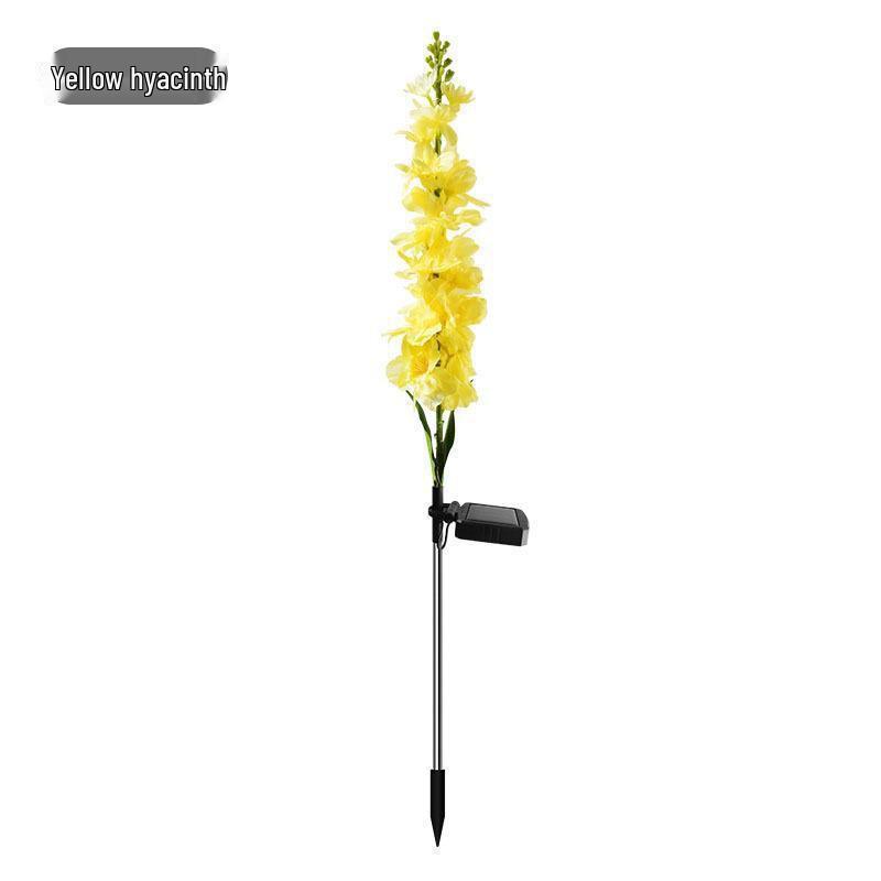 Solar Garden Decorative Delphinium Stake Light