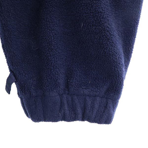 Columbia 90s Old Fleece Jacket M Navy Outdoors Women Used