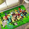 B-Ben 10 Tappetino da Cucina Classico Stanza dei Bambini Decorazione Camera da Letto Balcone Tappetino Antiscivolo Soggiorno Alfombra