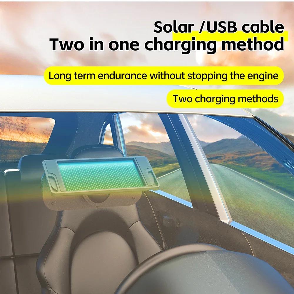 Solar TPMS Tire Pressure Monitoring System Temperature Warning Fuel Save With 4 External Sensors Car Tyre Pressure Monitor