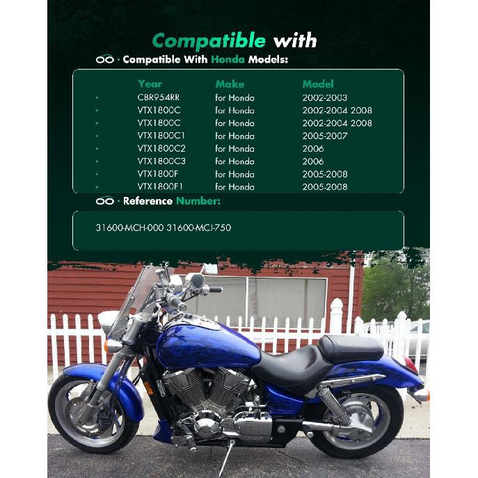 SCITOO Voltage Regulator Rectifier 2002-2003 for Honda CBR954RR 2002-2004 2008 for Honda VTX1800C