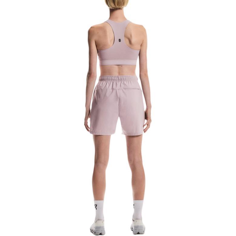 On Core Mid-Rise Drawstring Three-Quarter Athletic Shorts Women Shorts 1WF11054390