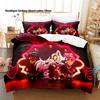 Anime Print Duvet Cover All Sizes Customizable for Fans BedroomHotHazbin Hotel Charlie Bedding Set 3PCS