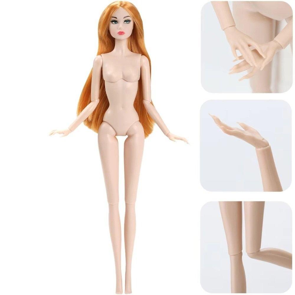 Joints Movable Supermodel Nude Doll 1/6 BJD Figure Body DIY Dress Up Toy  Toys For Girls