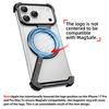Metal Magnetic Phone Case for iPhone 17 Pro Max/17 Pro/17 Air for Magsafe 360°Stand Frameless Shockproof Protector Cover