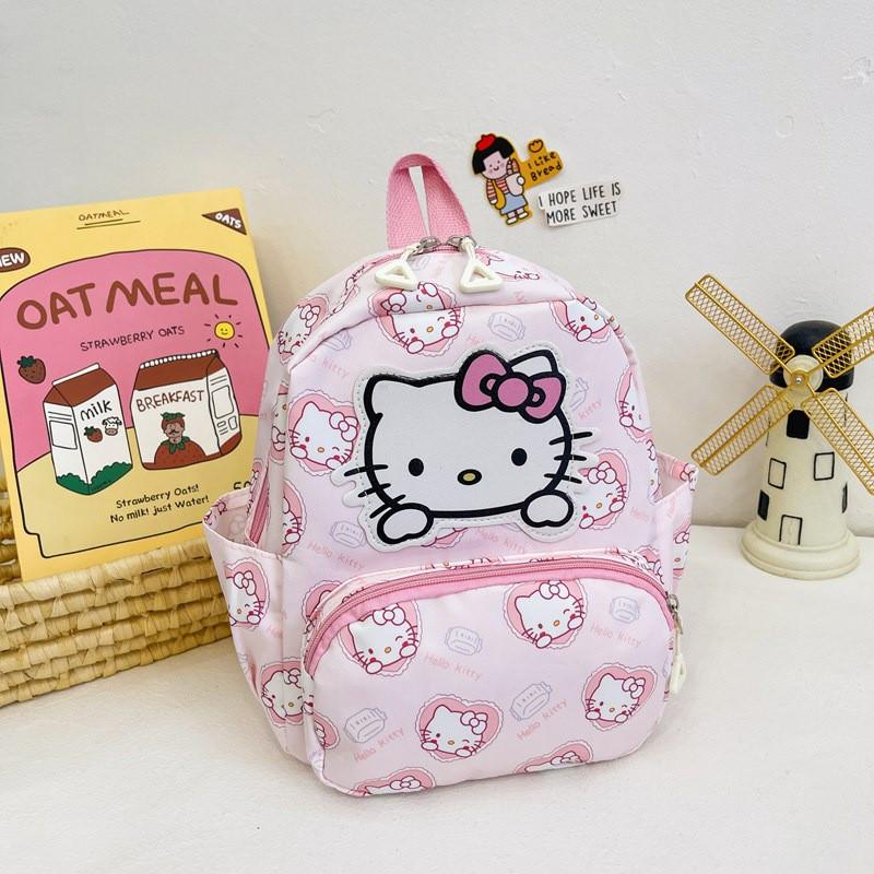 Cartoon Kids Backpack For Preschool Boys And Girls With Lightweight Nylon Material For School And Travel