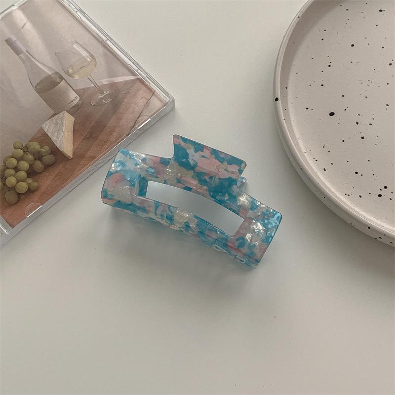 Korean Imitation Acetate High-End Shark Hair Clip - Elegant Hair Accessory for Stylish Looks