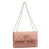 Embroidered Chain Shoulder Bag New Style Bag for Women Generous and Fashionable Simple Square Bag