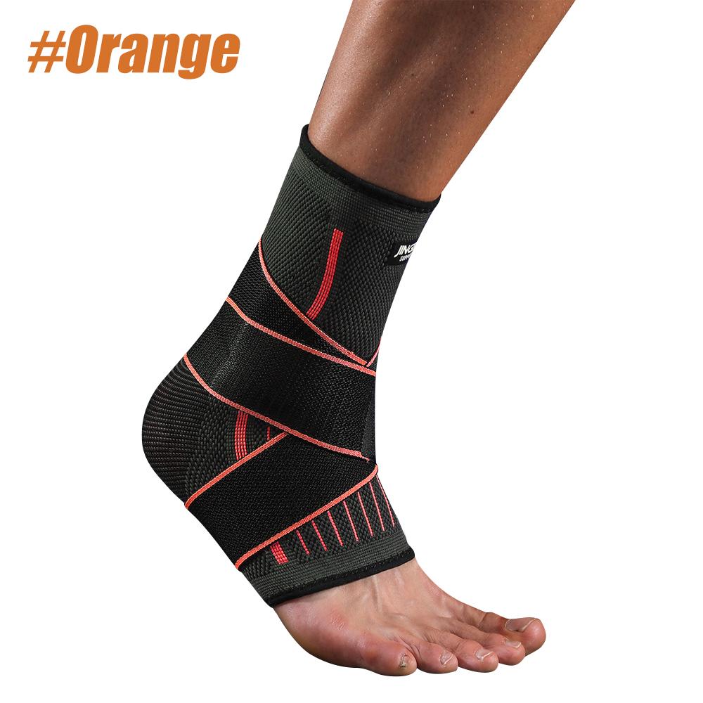 1Pcs Ankle Support Brace Socks Breathable Compression Sleeve Adjustable Wrap Stabilizer For Arthritis Gym Sports