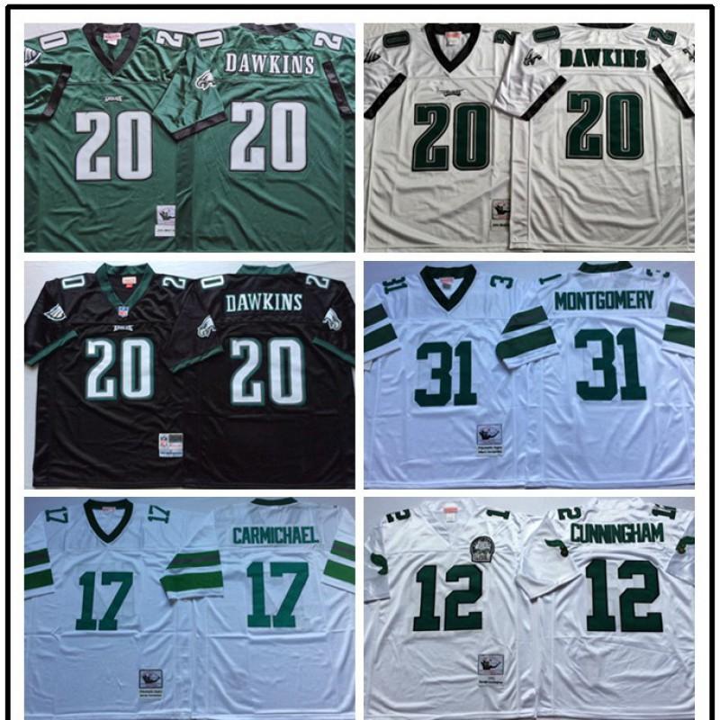 Philadelphia Eagles NFL Legend 12 Vintage Rugby Jersey Men Women Cotton Embroidered Sports Fan Apparel