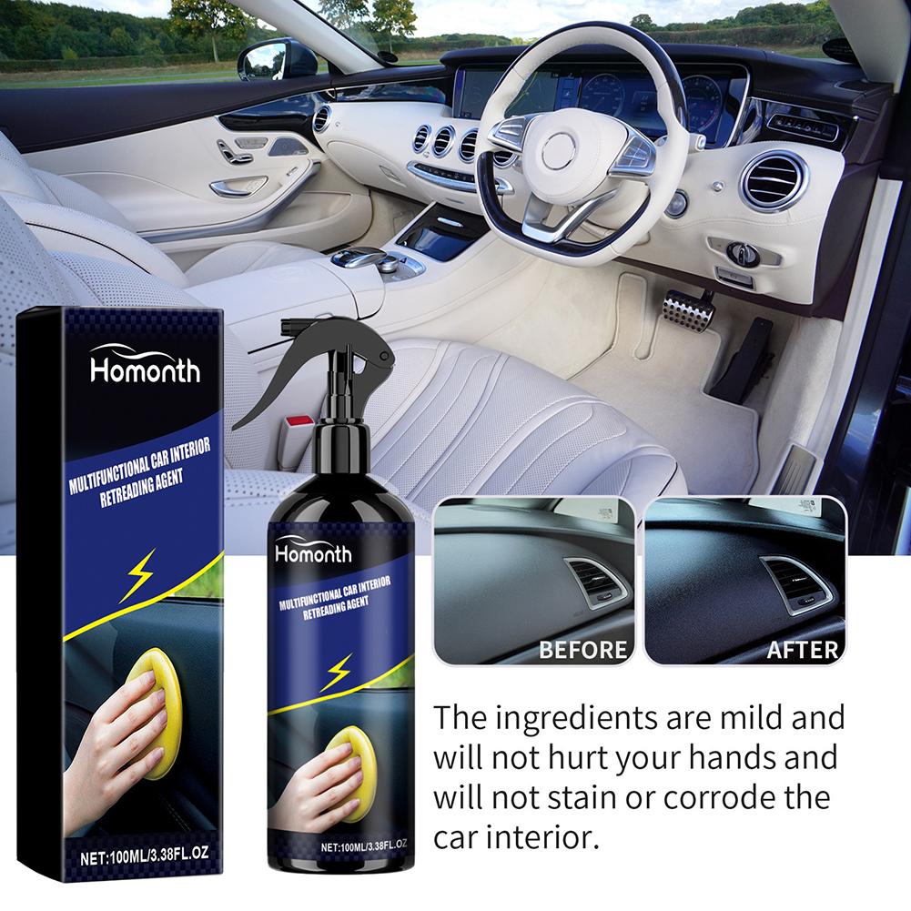 100ml Agente Ripristino Auto Rimuovi Macchie Agente Rinnovante Auto Impermeabile Plastica Agente Rinfrescante Rivestimento Dettaglio Auto Riparazione