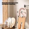 Pan Lid Organizer Vertical Storage Stand With Tray Pan Lid Storage For Home Kitchen Dining Room Pantry Counter Sink Apartment