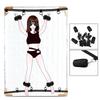 Brinquedos Sexuais para Mulheres Homens Porno Sexo Algemas de Mão Algemas de Tornozelo Conjunto de Bondage BDSM Lingerie Sexy Brinquedos para Adultos