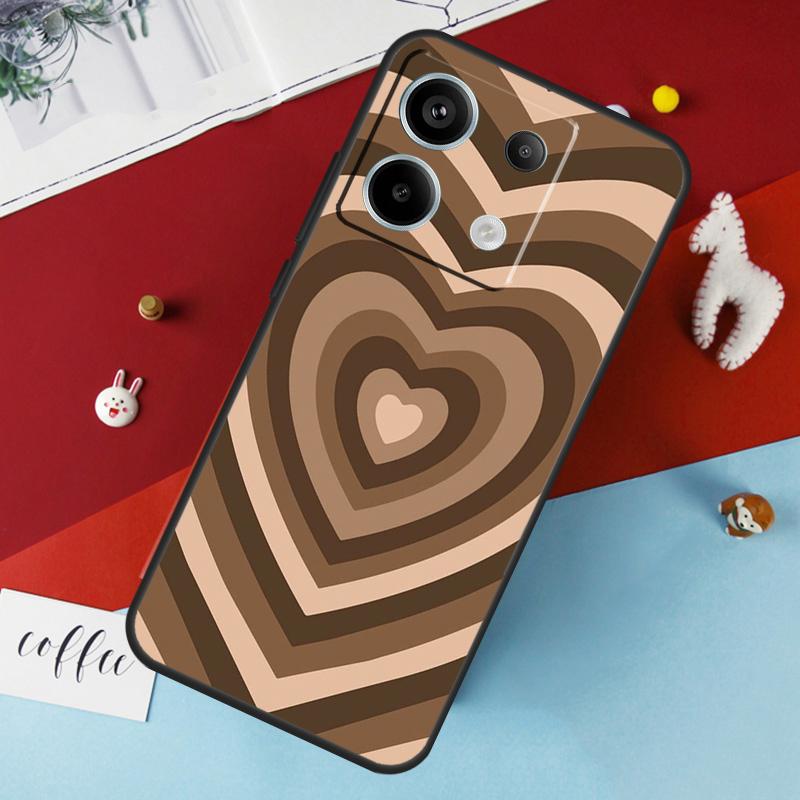 Colorful Heart Circle Love Case For Xiaomi Redmi Note 14 Pro 13 12 11 10 15 Pro Plus Redmi 14C 15C 10C 12C 13C 15 Cover