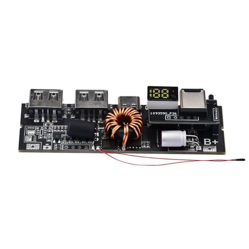 Double C Port PD60W/100W Mobile Power Module with Two Way Fast Charging for Business Traveler and Gadget Enthusiasts