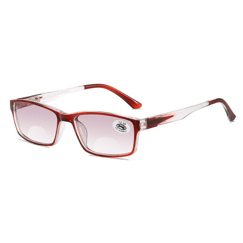 Women Dual Light Glasses for Walking Reading Newspapers Presbyopia Farsightedness Anti Blue Light Eyewear Men Reading Glasses+1