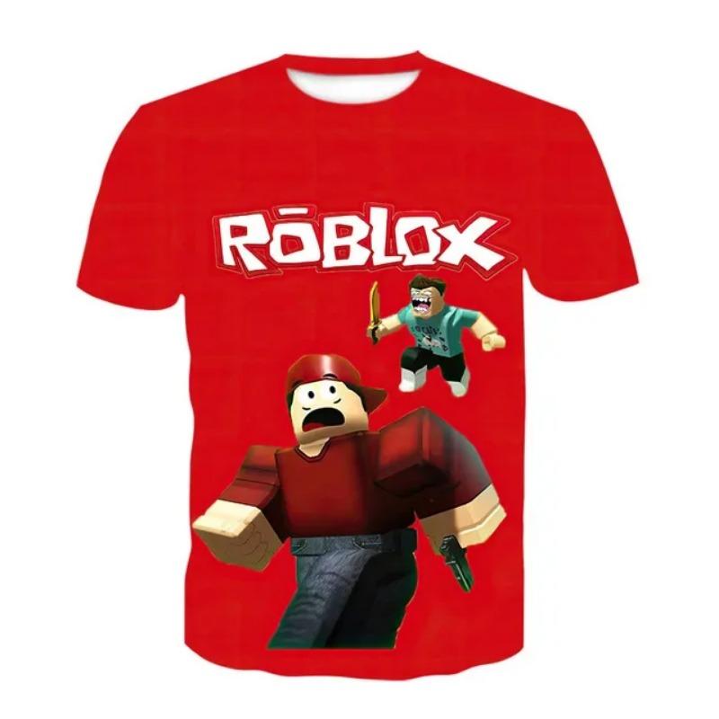 Camiseta Infantil Disfraces Cosplay Niño Dibujos Animados Manga Corta Top Estampado 3D