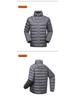 Men's Lightweight Stand Collar Down Jacket - Warm Outdoor Sports Coat 2026
