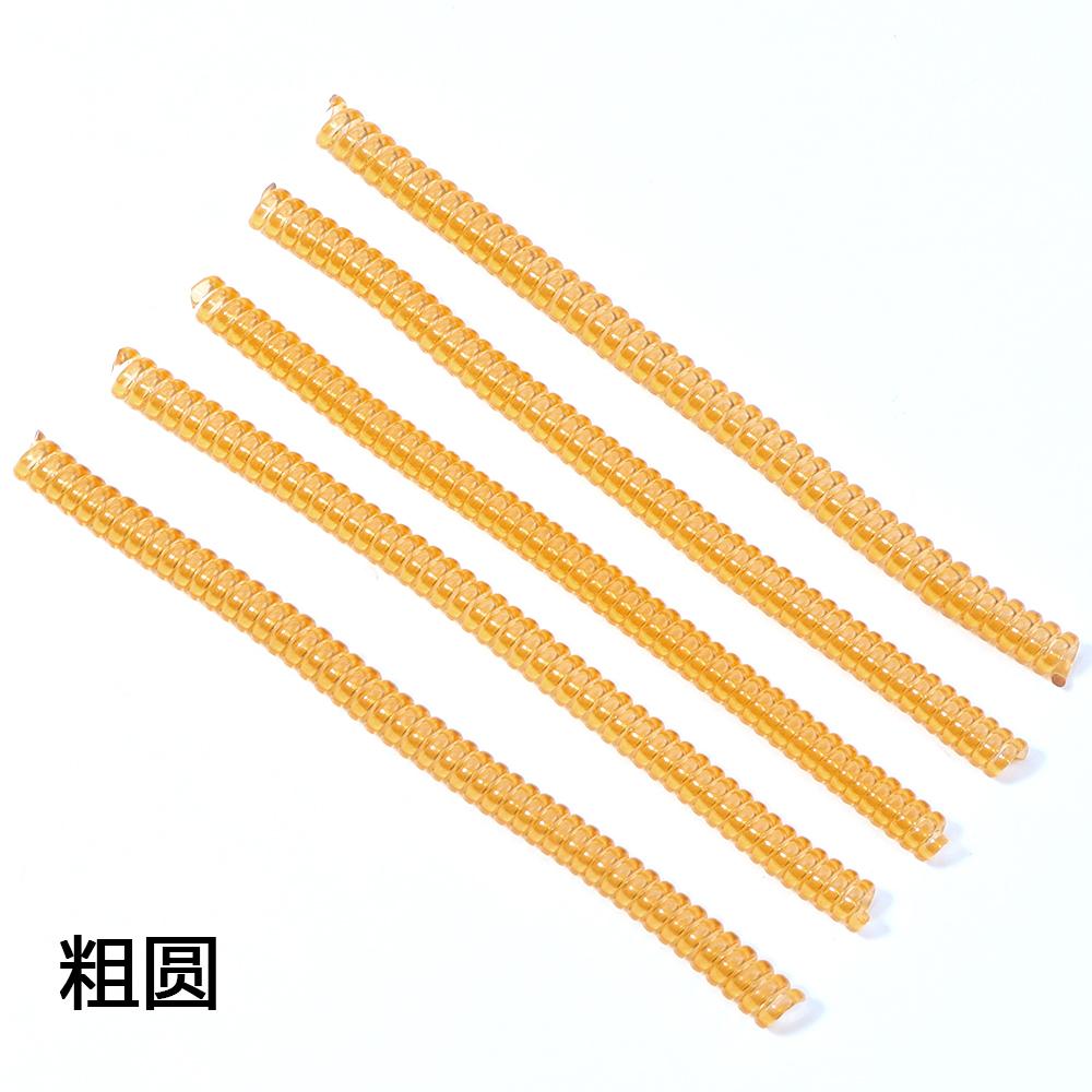 10pcs/lot Ring Size Adjuster Accessories Adjustable Invisible Transparent Spiral Spring Resizing Tools For Jewelry