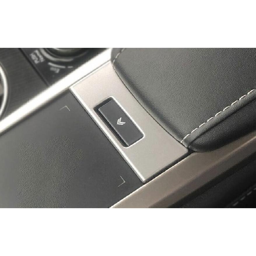 Silver Inner Console Gear Shift Mouse Cover Trim For Lexus RX350 450h 2020-2022