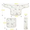 Baby Carrier Drool Chest Set of Cotton Baby Shoulder Strap Sucking Perfect for Baby Gifts Covers, Pads, 6, Gauze, Covers, Pads, Outings,