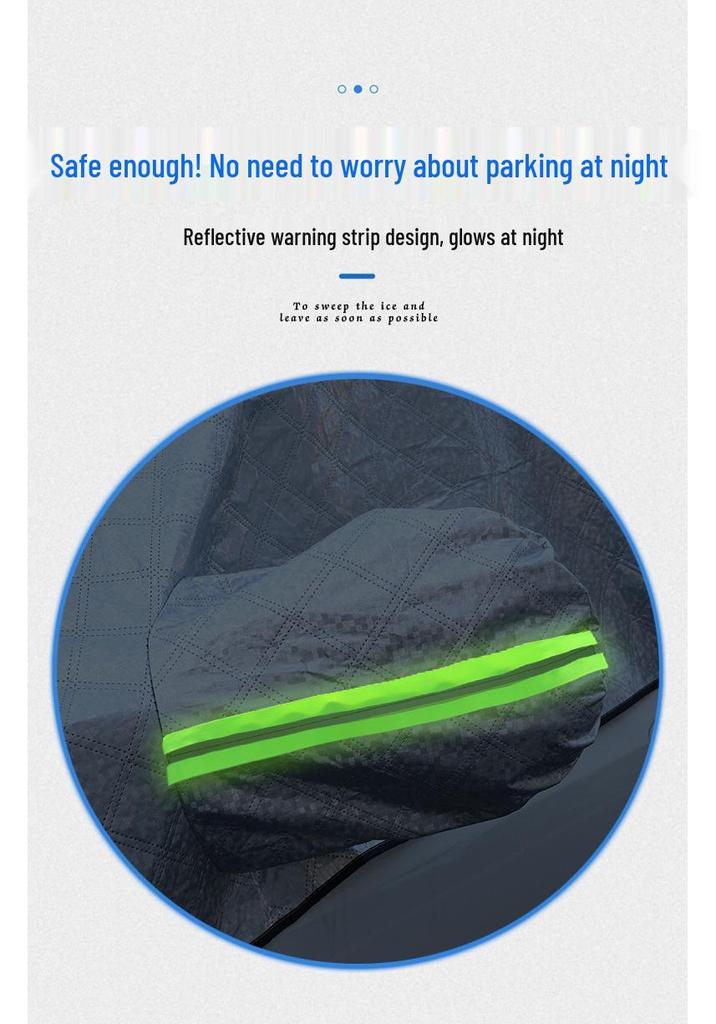 Thickened Anti-Frost Windshield Sun Shade & Snow Cover