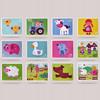Magnetic Dry-erase Board Animal Farm Puzzle Zkb