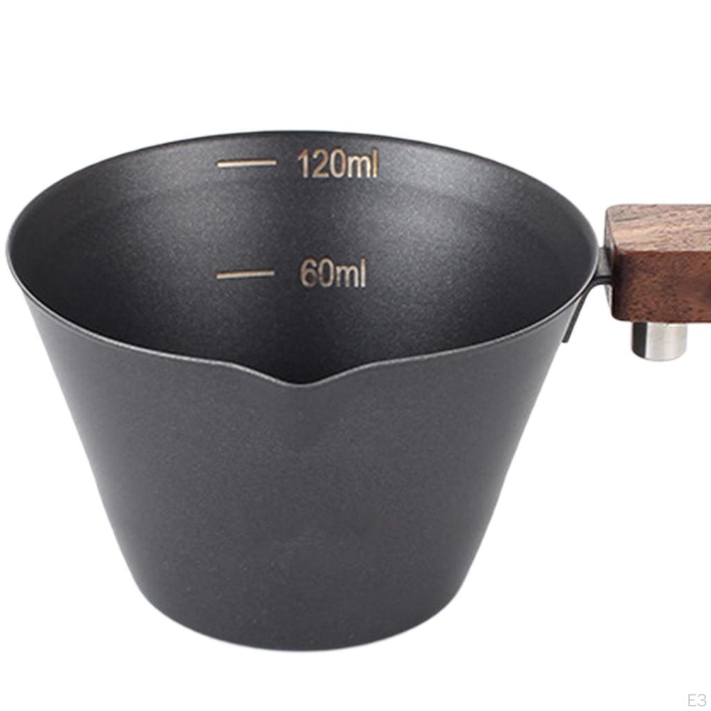 Espresso Cup with Handle Coffee Measuring Jug Portable Pouring