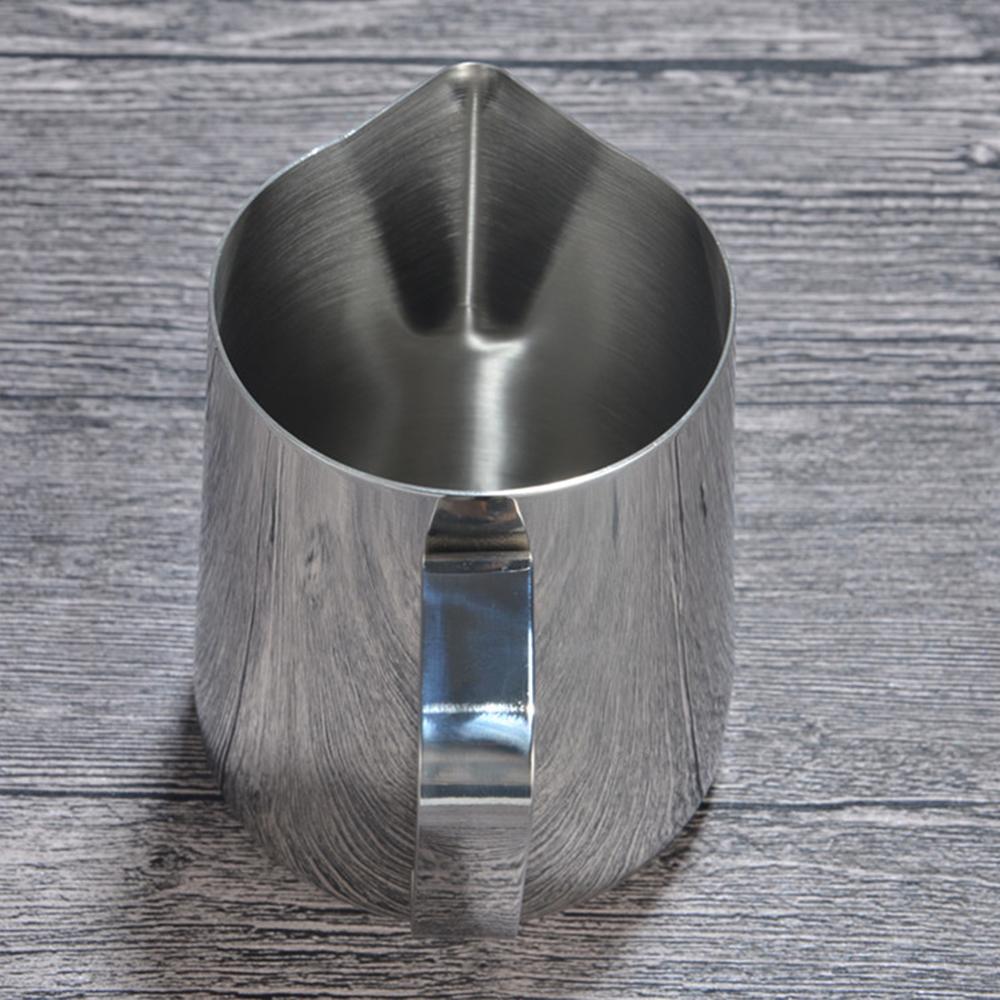350/600ml Milk Jugs Fashion Stainless Steel Milk Craft Milk Frothing Pitcher Coffee Latte Frothing Art Jug Pitcher Mug Cup