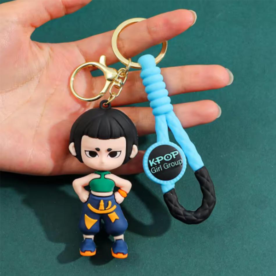 Anime Kpop Demon Hunters Stage Character Model Keychain Surrounding Toys Cartoon Desktop Decoration Series Children's Gifts