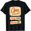 Free Hugs 25 Cents Kisses Funny Valentines Day Shirt T Shirt