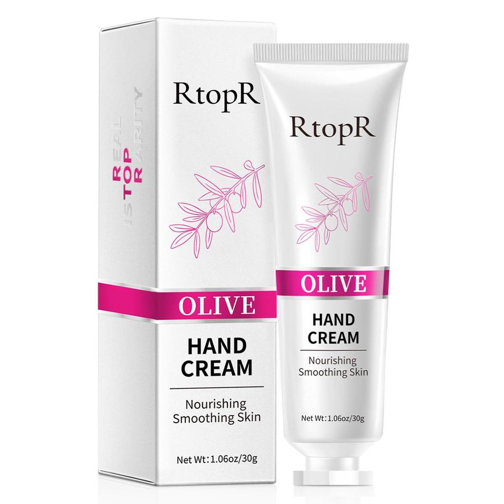 RtopR Olive Hand Cream Moisturizing Nourishes Hand Skin Anti-Drying And Cracking Hand Care