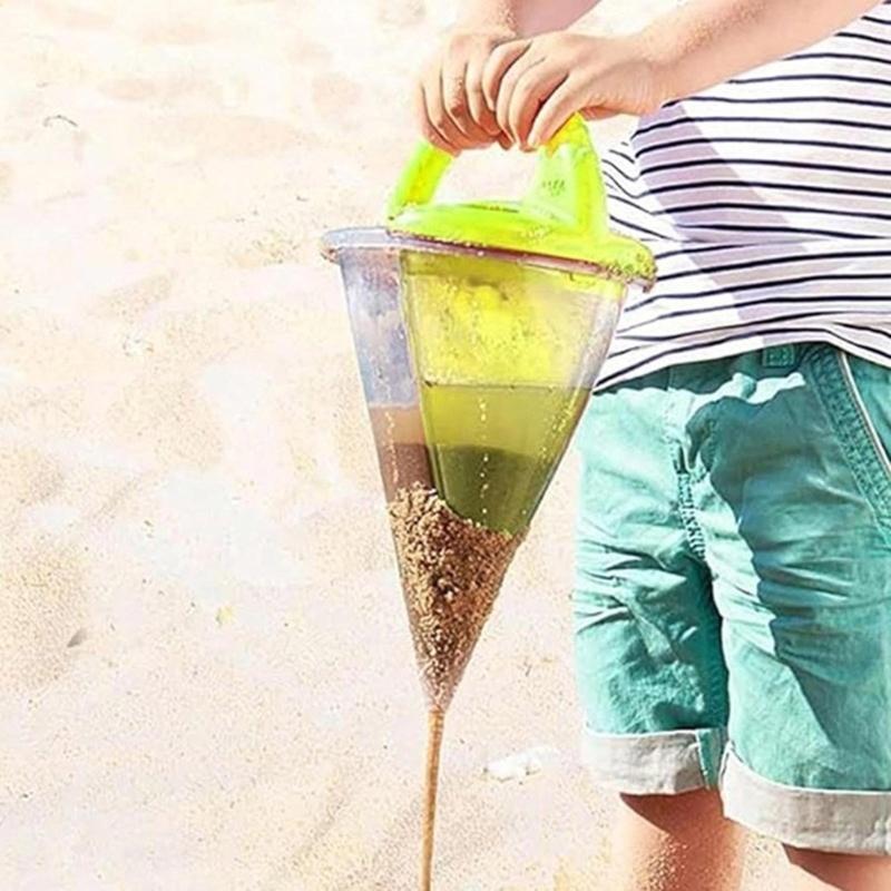 Kids Beach Toy Sand Funnel Spilling Funnel Sand Gadgets Kids Birthday Gifts for Kids Sand Funnel for Gardening Backyard