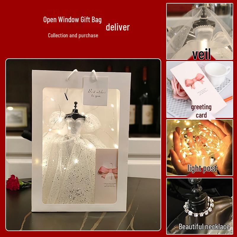 

Елегантна весільна сукня високого класу - Ідеальний подарунок на День святого Валентина, річниці або дні народження Standard Base