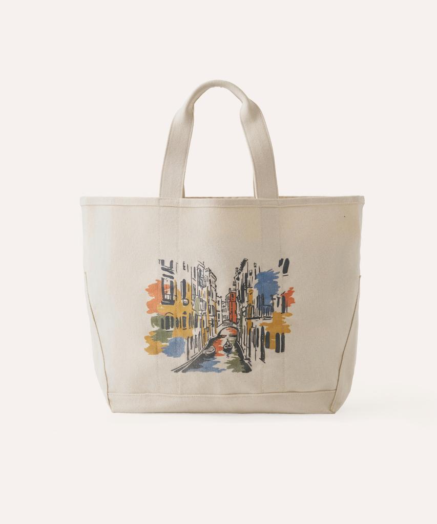 Viiverde Reversible Canvas Tote Bag Venice