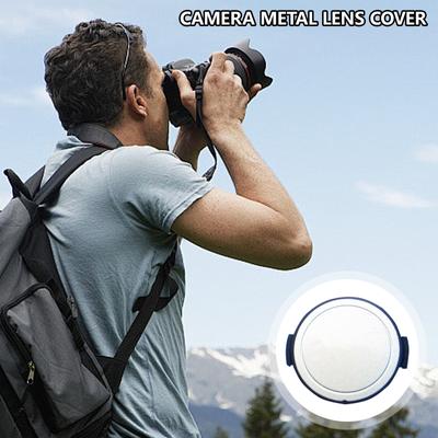 Aluminum 46mm Camera Lens Caps Precisions Integrated Pressing Designs Metal Lens Covers Simple Installs for G Series