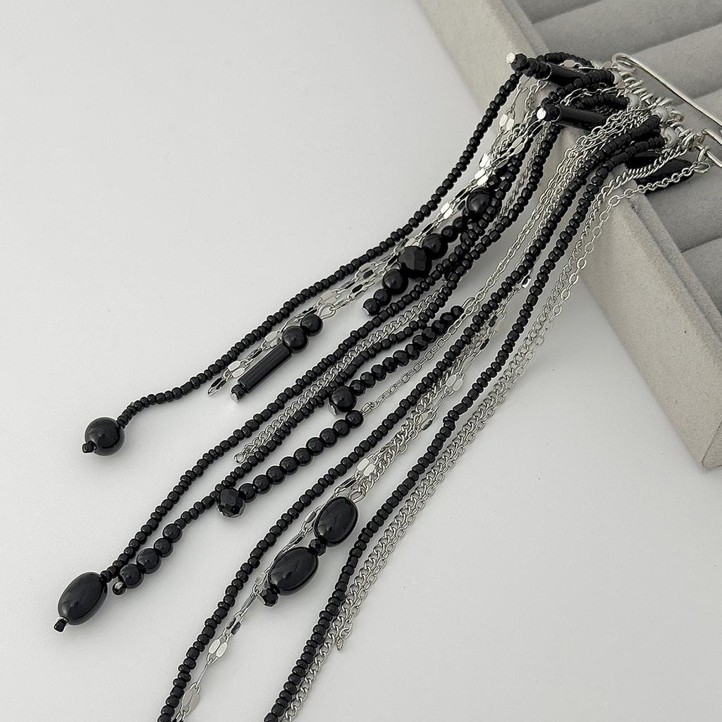 Multifunctional Brooch Copper Chain Crystal Brooch Fixed Pin Brooch Personalized For Athleisure Dress Work