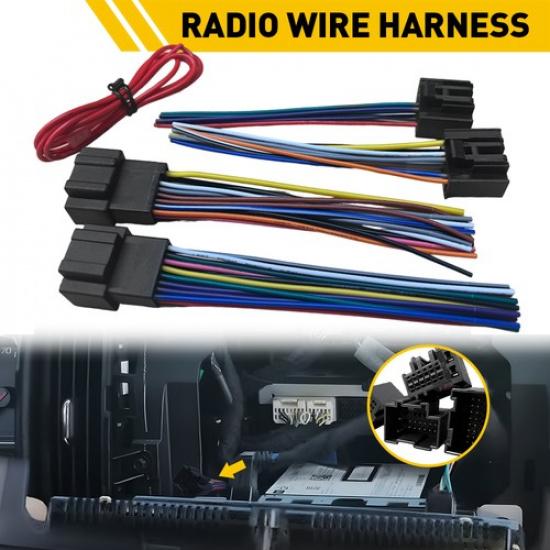Radio to Stereo Aftermarket Wire Harness For 06-16 Impala Chevy Factory Replace
