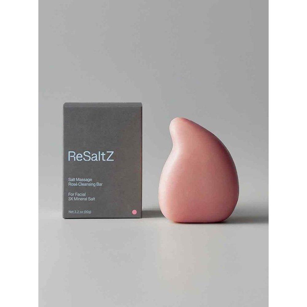 Salt Massage Rose Cleansing Bar