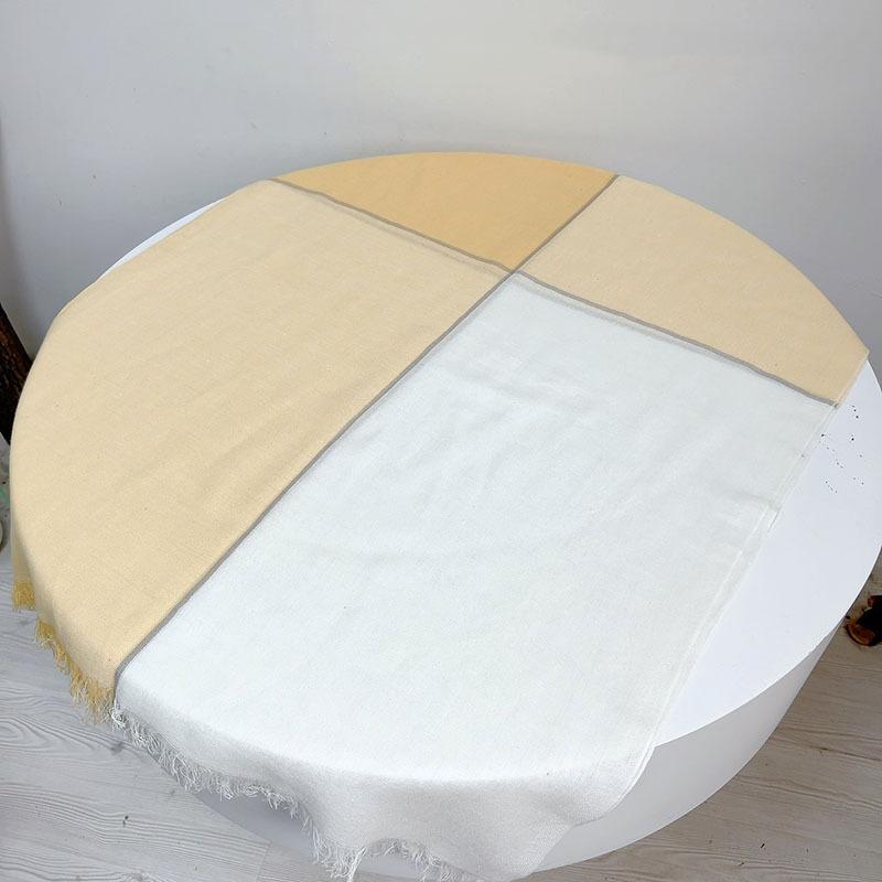 Linen Cotton Scarf Women'S Summer Thin Sunscreen Neck Protection Silk Scarf Japanese Versatile Literary Shawl