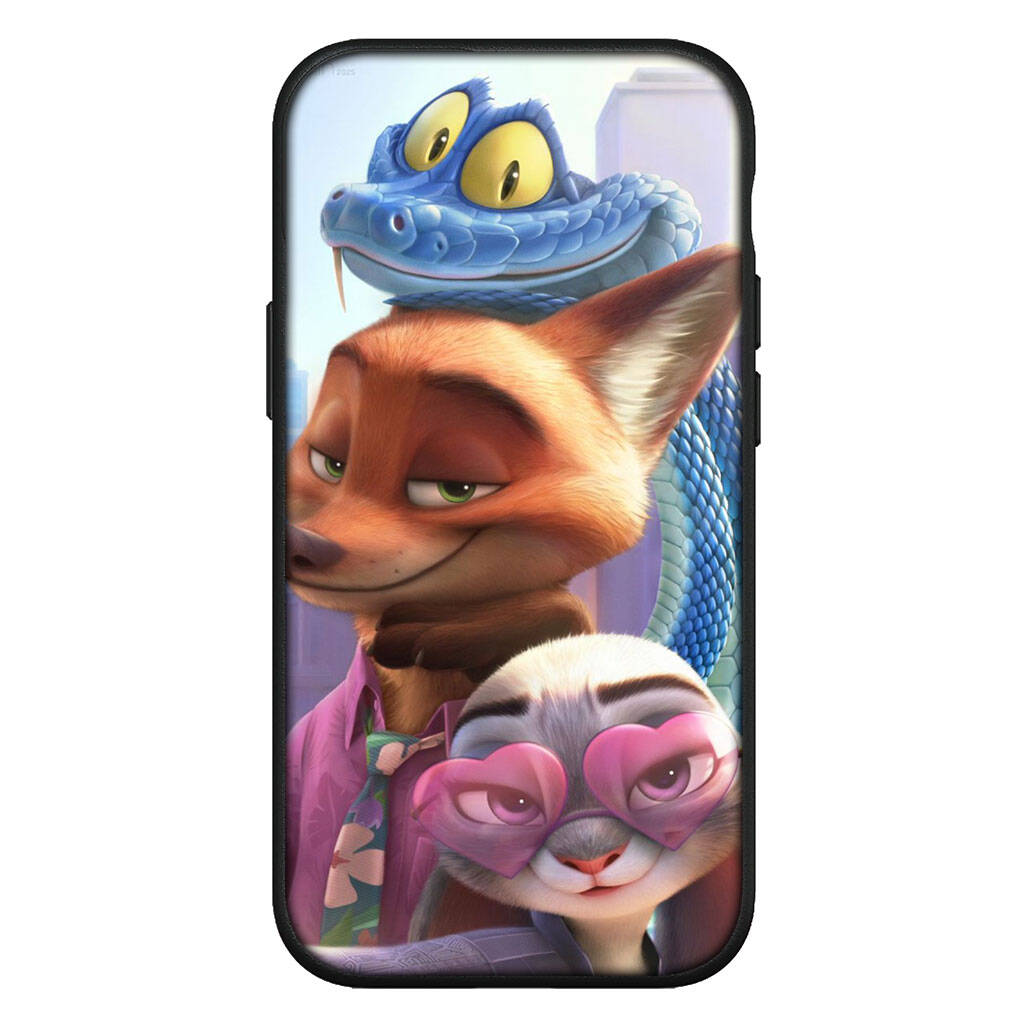 For Motorola Moto Edge 70 60 50 G54 G86 Samsung Galaxy S25 iPhone 17 16 15 Redmi Note 14 Pro Max Phone Case Cartoon Nick Zootopias Garys Judy 2 Cover