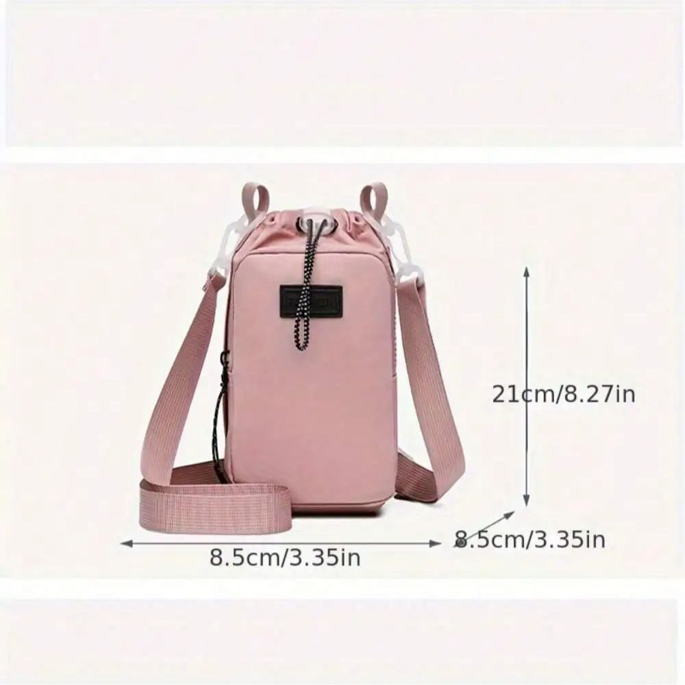 Multifunctional Outdoor Travel Water Bottle Cup Bag Lightweight Sports Crossbody Bag Cycling Backpack Single Shoulder Phone Bag