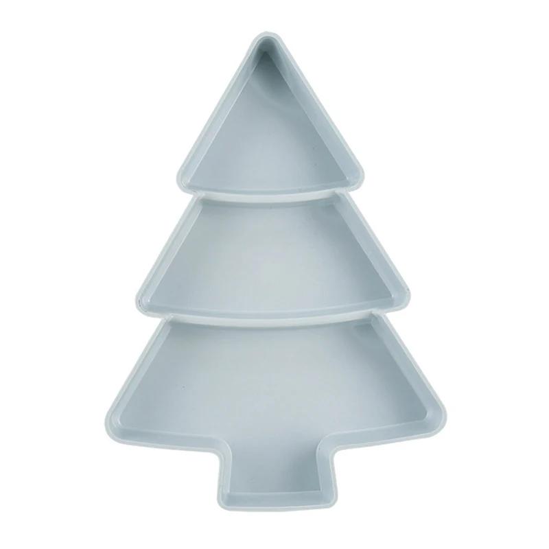 

Christmas Tree Shaped Living Room Candy Snacks Nuts Snack Tray Home Kitchen Supplies Breakfast Plate Tray Tableware