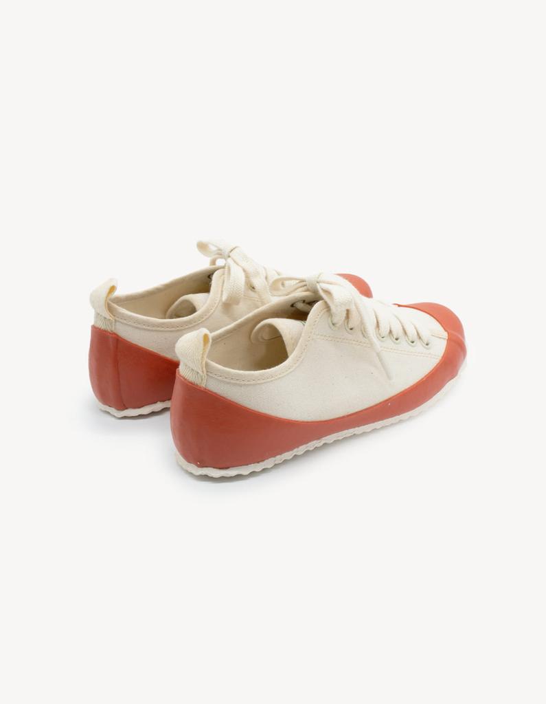 North Sea Clothing Marine Type 2 Lace-Up Deck Shoes Orange