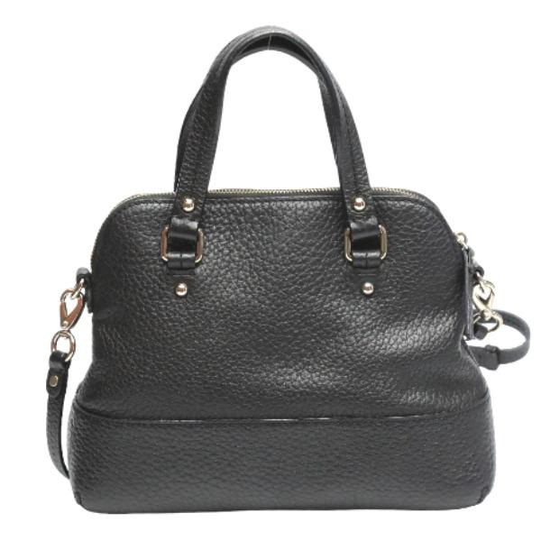 Kate Spade Shoulder Bag leather black Women Used