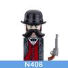 MOC City Series Soldier Figures Building Blocks Street View Military Female Warrior Accessories Guns Movies Christmas Bricks Toy