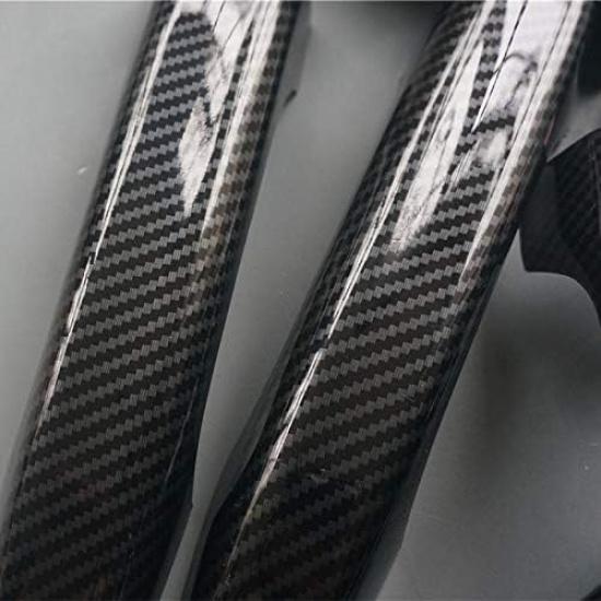 New Door Handle Cover Protector Trim for Honda Accord 10th 2018 2019 2020 2021 2022 (Carbon Fiber Print)