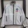 Mens Windproof Outdoor Sport Jacket Long Sleeve V-Neck Thick Lightweight Training Coat Running Hiking Football
